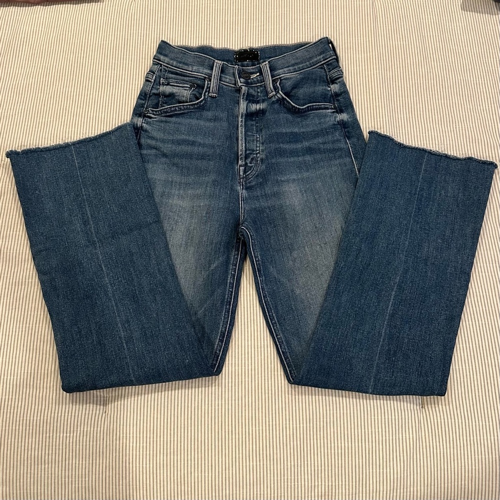Women's MOTHER Jeans - Tripper Ankle Fray